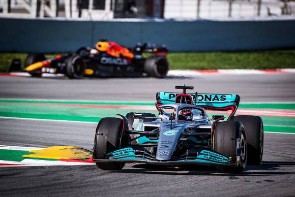 F1 cars