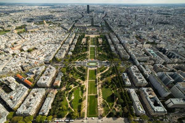 Views from Eiffel Tower
